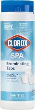 Clorox® Pool&Spa™ Spa Bromine Tablets- Bromine Tablets for Spa & Hot Tub, Low-Odor Sanitization, Kills Bacteria, Restores Water Clarity, Slow-Dissolving, 1.5LB (Pack of 1)