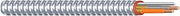 Southwire Duraclad 55278803 12/2 AWG Copper THHN Cable, Gray/Orange Steel Armor, 1000 ft