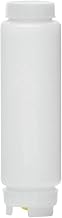 16 oz White Plastic FIFO Bottle