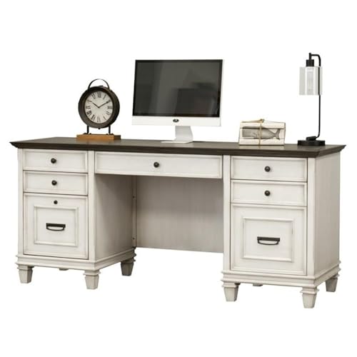 Martin Furniture White / Desk / 31 in x 70 in x 30 in Home Office Desks