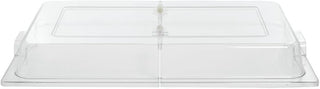 Chafer Cover Clear Polycarbonate Flip-Top - 21 1/2 L x 12 1/2 W x 2 1/2 H