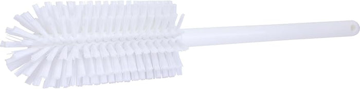 SPARTA Large Water Bottle Brush Ideal for Wide-Mouth Jars, Bottles and Tumblers, Dishwashing Tool with Handle for Home and Commercial Kitchens, Plastic, 16 Inches, White