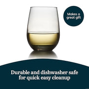 Libbey Classic Smoke 6 (15.25 oz) / 15.3 Ounces / Modern Wine Glasses