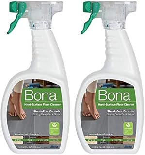 Bona Stone, Tile & Laminate Floor Cleaner Spray, 32 oz, 32 Fl Oz (32 oz (2-Bundle))