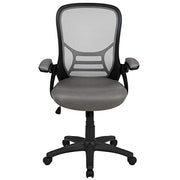 Flash Furniture Light Gray / Set of 1 / Contemporary Home Office Desk Chairs