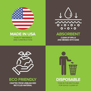 Stock Your Home 25 / 25 Count Disposable Napkins