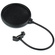 E845S Super-Cardioid Handheld Dynamic Microphone with Switch plus XLR-XLR Cable and Pop filter by Sennheiser – Metal, Black, Model 004516