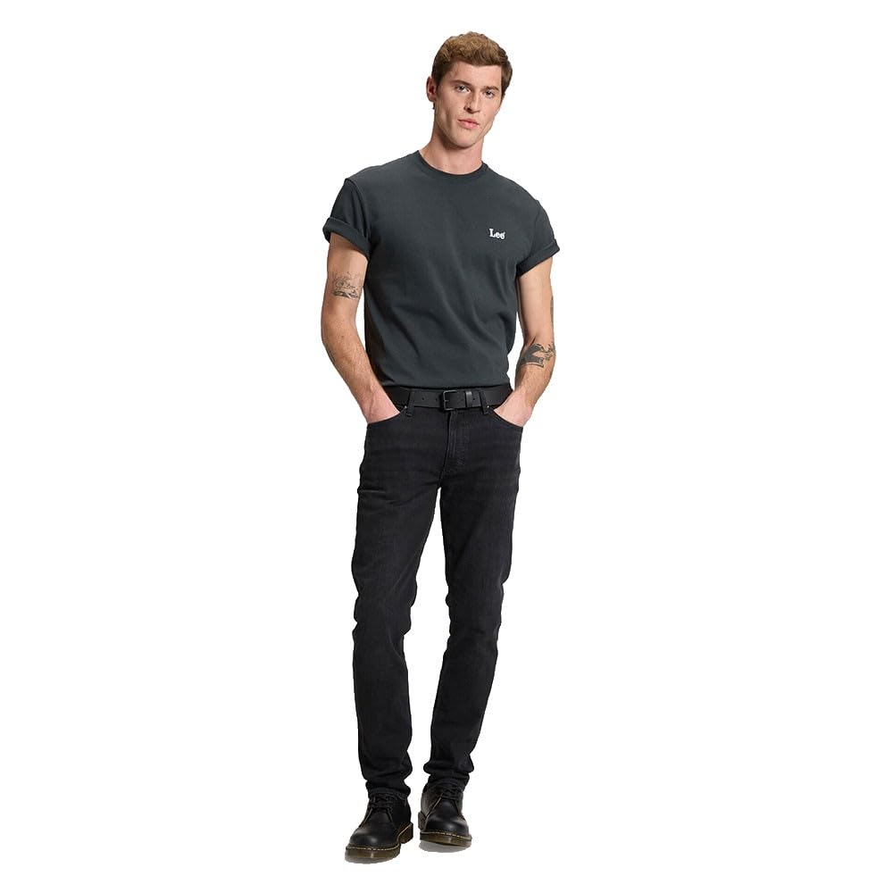 Men's Basic Belt by Lee – 85, Black, Model LU07