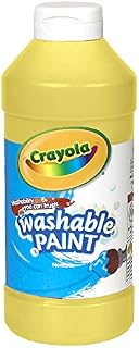 LLC CRAYOLA WASHABLE PAINT 16 OZ YELLOW (Set of 24)