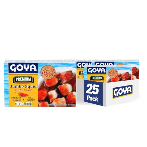 Goya Hot Sauce / 4 Ounce (Pack of 25) / 25 Canned & Jarred Fish