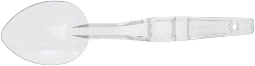 Cambro SPO11CW135 11" Deli Serving Spoon, Clear