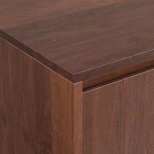 SIMPLIHOME Umber Brown / 60 inch / Rectangle Television Stands & Entertainment Centers