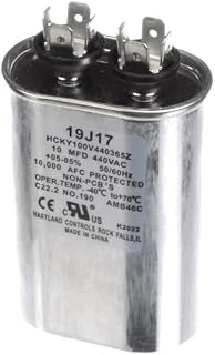 Lennox 1/C Cap, Run 10Mfd@440Vac Oval