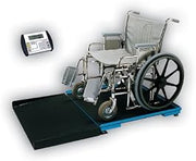 Cardinal Scale-Detecto Platform 48 in. X 48 in. Wheelchair Scale Digital Geriatric Stationary 1000 Lb X .2 Lb- 450 Kg X .1 Kg