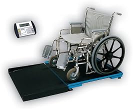 Cardinal Scale-Detecto Platform 48 in. X 48 in. Wheelchair Scale Digital Geriatric Stationary 1000 Lb X .2 Lb- 450 Kg X .1 Kg