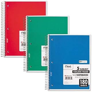 Mead MEA05682 - Spiral Bound Notebook