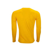 Men's Team Legend Top Size Small by Nike – Polyester, Sundown/Cool Grey, Model Long Sleeve Training