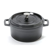 GET 2.5 Quart / Round / Gray Dutch Ovens