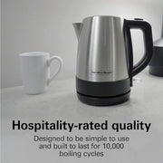 Hamilton Beach Commercial 1.1 Quarts / Silver / 1.0 liters Electric Kettles