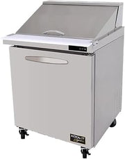 Kool-It KSTM-27-1 27-1/2" Mega Top One Section Sandwich and Salad Prep Unit, 7 Cubic Feet