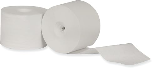 Tork Coreless High-Capacity Toilet Paper Roll, 2 Ply, White (TRK472884)