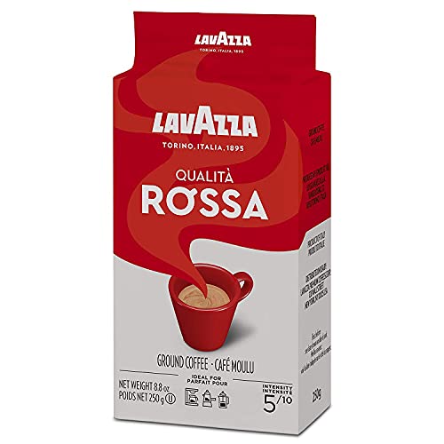 Lavazza Qualita Rossa / 8.8 Ounce (Pack of 20) / 20 Ground Coffee