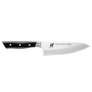 400FC - Evolution 6-inch Chef's Knife by MIYABI – 6 inches, Metallic