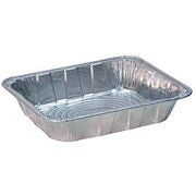 Y6112H 1/2 Medium STEAMTABLE (Case of 100) by PACTIV – Aluminum, Silver
