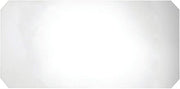 HUBERT® Clear Plastic Shelf Insert - 36" L x 18" W x 34" H, 2 per Case