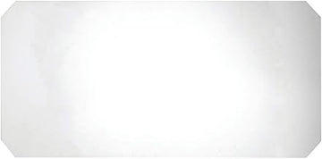 HUBERT® Clear Plastic Shelf Insert - 36" L x 18" W x 34" H, 2 per Case