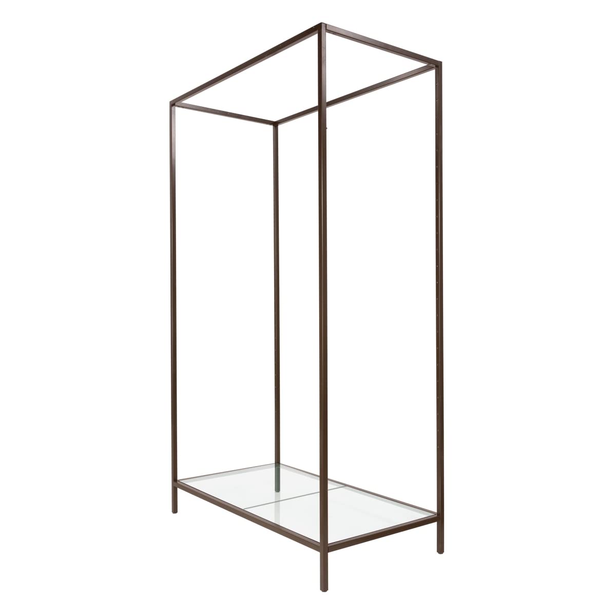 LNWU2, Linea Statuary Bronze Freestanding Retail Merchandising Unit by Econoco – Metal, Multicolor, Model 00841134111817