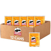 Pringles Cheddar Cheese / 1.4 Ounce (Pack of 12) / No Color Potato