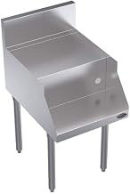 Krowne Metal KR24-18BF Royal Series Underbar Blender Station with Flat Top 18"W x 24"D