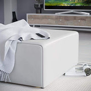 Modway White / Ottoman / 1 Ottomans