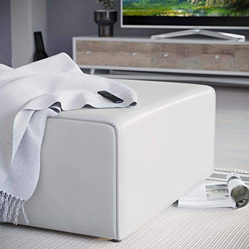 Modway White / Ottoman / 1 Ottomans