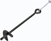 Earth Anchor Kit by Global Industrial – 16"L x 4.5"W x 4"H, Steel, Black, Model 652775