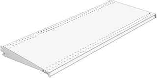 Lozier Drop-in Shelf 4' W x 7" D Finish: PLT Platinum