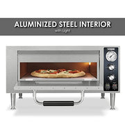 Waring Single Deck and Chamber / Silver / 7.0 cubic_feet Countertop Pizza Ovens
