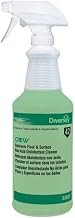 Diversey 32 oz. Clear, Polyethylene Preprinted Trigger Spray Bottle D03905-1 Each