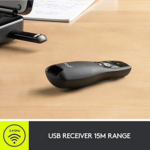 Logitech Red Laser / 5 buttons / Clicker Presentation Remotes