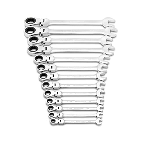 GEARWRENCH 13 Pc / With Wrench Rack / SAE Combination Wrenches