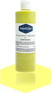 AmeriColor Lemonade, 13.5 Ounce Bottle, Soft Gel Paste Food Color
