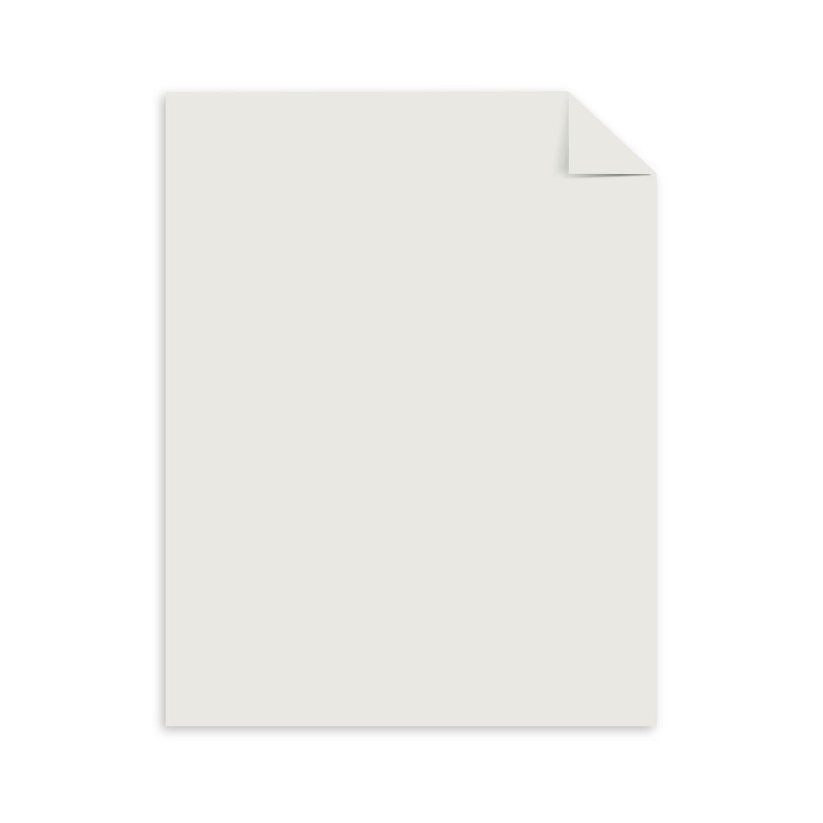 Paper Exact Index Card Stock by Neenah – 8 1/2 x 11, Paper, Gray, Model 49591