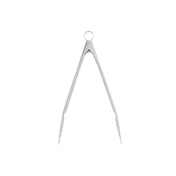 9.5-Inch Stainless Steel Locking Tongs by Cuisipro – 9.5-Inch, Stainless Steel, Silver, Model 1330