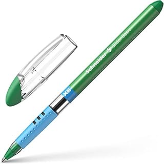 Schneider Slider Basic Viscoglide Ballpoint Pen, Green XB