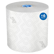 Scott Professional White / 700 Feet (Pack of 6) / Blue Core Paper Towels