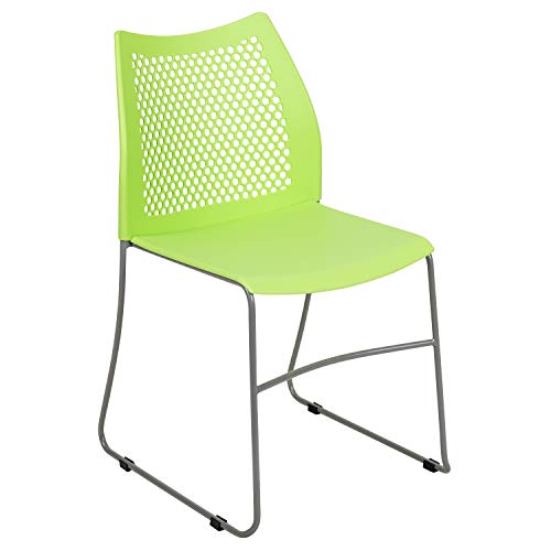 Flash Furniture Green / Set of 1 / Classic Stacking Chairs