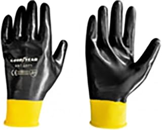 Goodyear Nitrile gloves mod.G571 size black yellow band Work