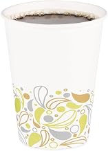Boardwalk DEER12HCUP Deerfield Printed Paper Hot Cups, 12 oz, 50 Cups/Pack, 20 Packs/Carton