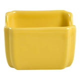 Fiesta 3-1/2-Inch by 2-3/8-Inch Sugar Packet Caddy by Homer Laughlin – 3.5 inches (W) x 2.375 inches (H), Ceramic, Sunflower, Model 320-479